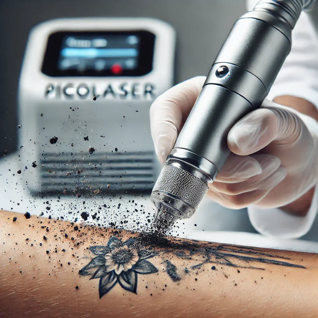 Hoe werkt een Picolaser bij het verwijderen van tatoeages?